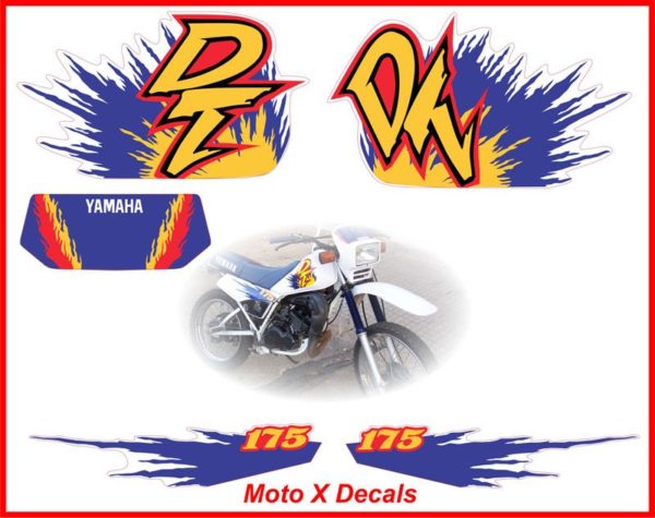 Yamaha DT175 Decal Sticker Graphic Set