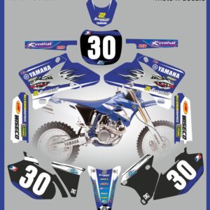 Yamaha WR450F 2004 Boost Decals Graphics Moto-X Decals