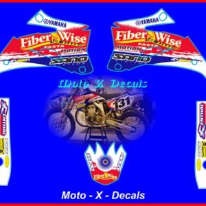 Yamaha YZ250F-450F Decals Graphics Stickers Moto-X