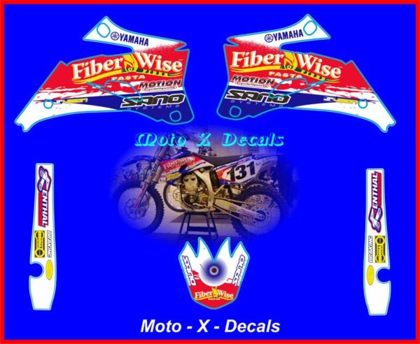 Yamaha YZ250F-450F Decals Graphics Stickers Moto-X