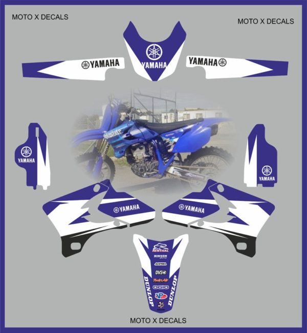 Yamaha YZ450-F 2005 Decals Graphics Stickers Set