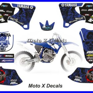 Yamaha YZF250-426 2000-2002 Metal Mulisha Skull