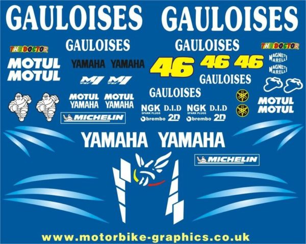 yamaha gauloises rossi