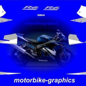 Yamaha R6 2004 - 2005 Full Decal Set