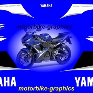 Yamaha R6 2008 Full Decal Set