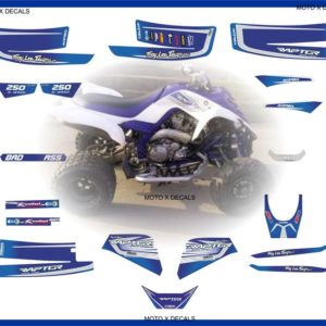 Yamaha Rapter Blaster 700 r 86-02 Blue Troy Lee Designs