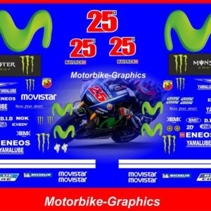 Mini Moto Yamaha 2017 Vinales Blata Pollini Chinese Model