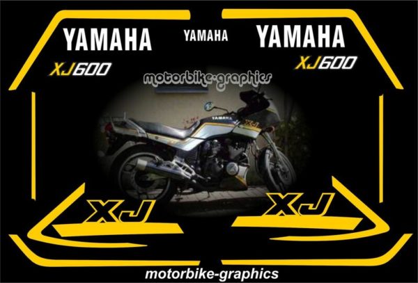 Yamaha XJ 600 2003 Decal Set