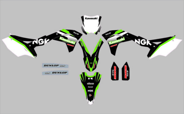 Kawasaki KXF 250-450 2017 - 2020 Kit 14