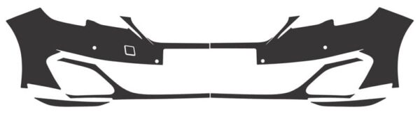 PPF - Peugeot - 308 GTi MKII 2016 Front Bumper