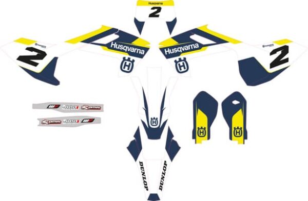 Husqvarna FE 125-250-450 2016-2018 Design 03