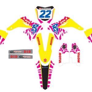 Suzuki RMZ250 Retro Style 2014-2017 Design 04